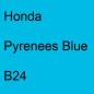 Preview: Honda, Pyrenees Blue, B24.